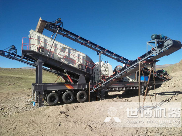 整套移動打石子機(jī)