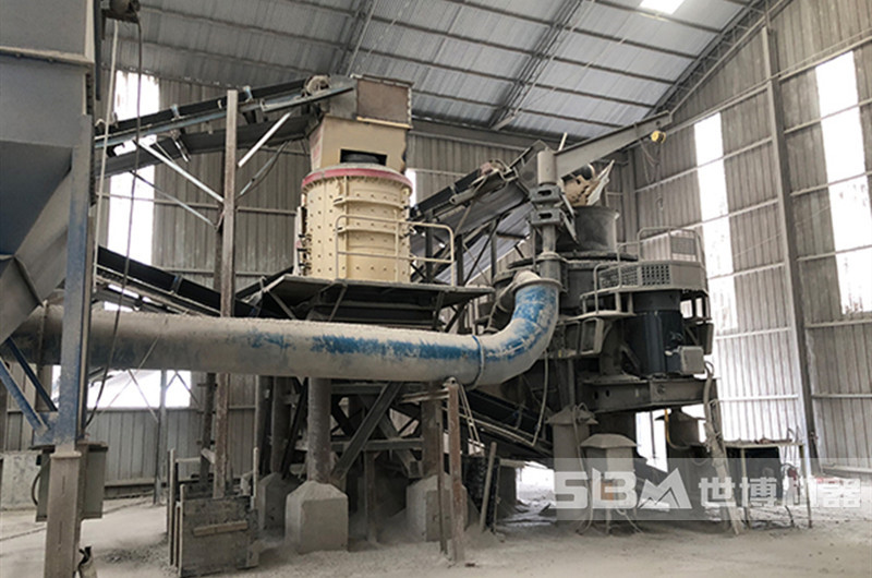 單電機(jī)制砂機(jī)應(yīng)用現(xiàn)場(chǎng)