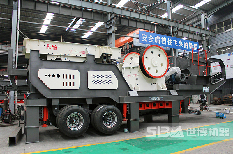 輪胎移動式砂石粉碎機(jī)