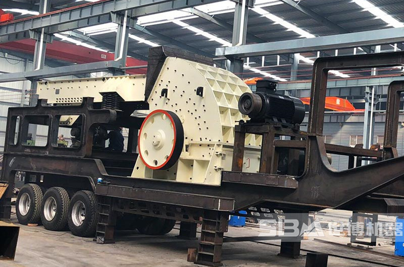 移動破碎機，移動破碎石灰石的破碎機設備