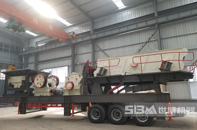 輪胎移動建筑垃圾破碎機(jī)