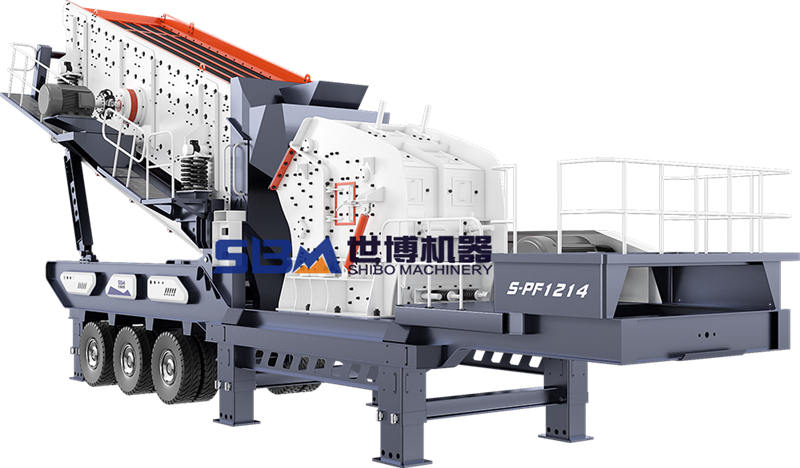 S-PF1214輪胎式移動(dòng)破碎站