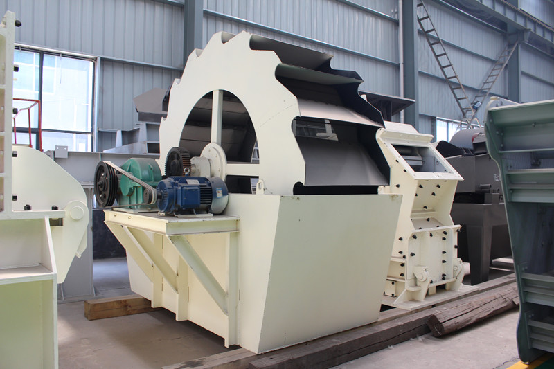 洗砂機，輪斗式洗砂機