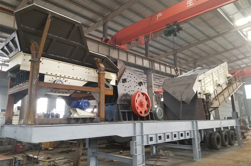 移動重錘式破碎機，移動石灰石破碎生產(chǎn)方案