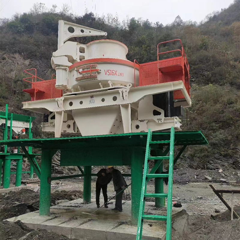 6X1263沖擊式制砂機，500t碎石制砂機