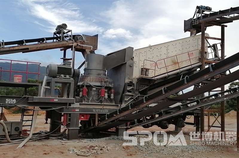 輪胎圓錐移動破碎機