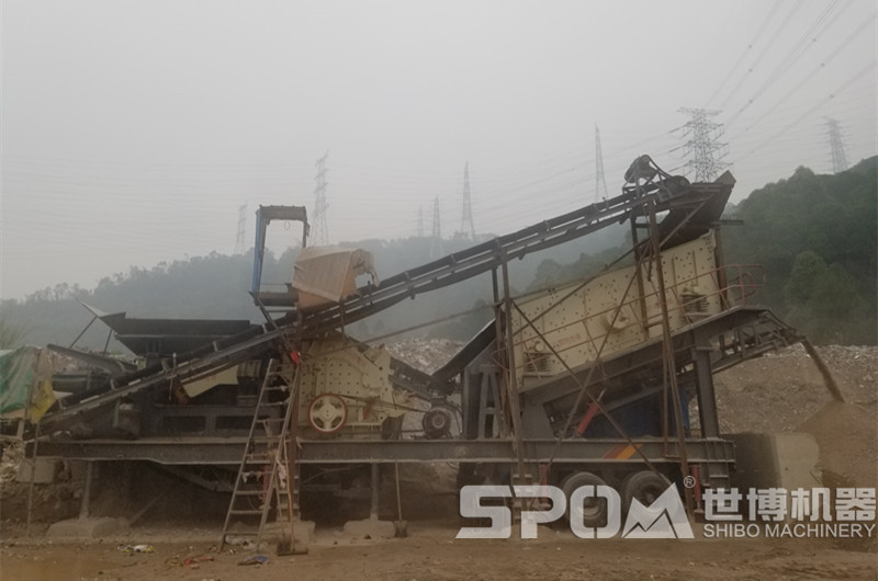 多機(jī)組合建筑垃圾移動破碎機(jī)