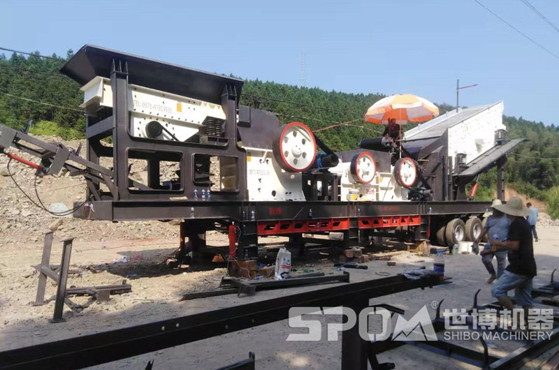 多機(jī)組合移動破碎站