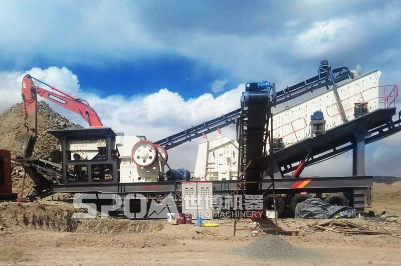 四組合移動碎石設備