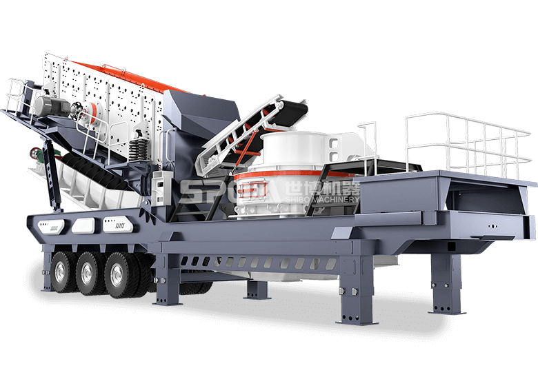 移動(dòng)式砂巖破碎制砂洗砂一體機(jī)